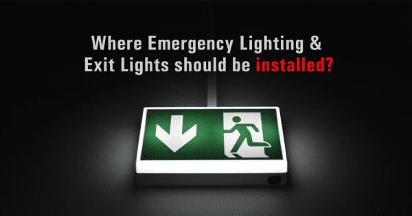 Emergency Exit Light 01