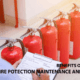 fIRE pROTECTION mAINTENANCE 23 01 01