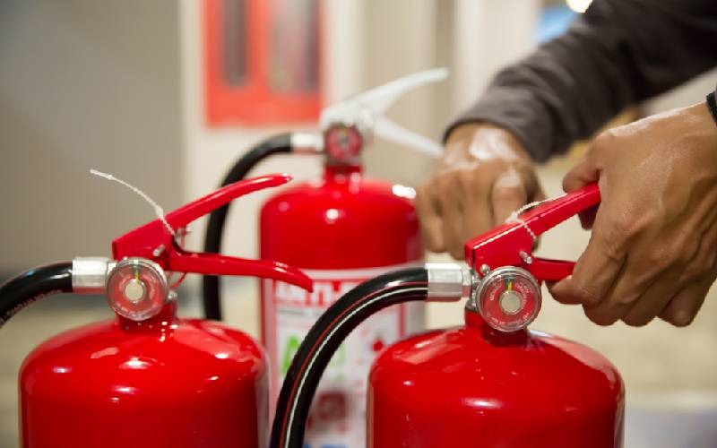 Maintenance of DCP Fire Extinguishers in Qatar